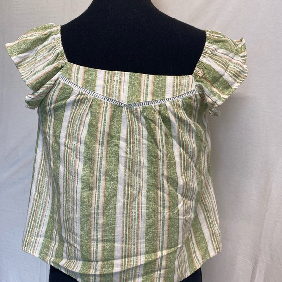 btween Green and White Pants and Top Set Girls Size 12 - Picture 4 of 4